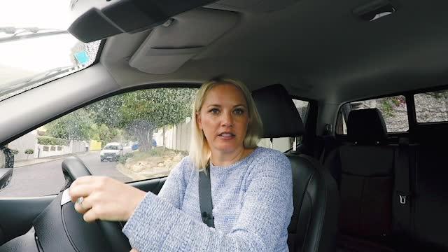 Juliet Drives Nissan Navara Stealth 