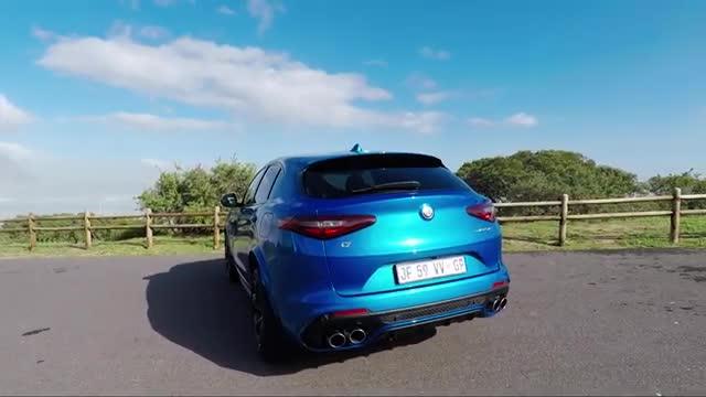 Juliet Drives The Alfa Romeo Stelvio Quadrifoglio