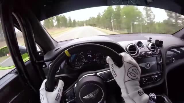 Bentley Bentayga claims Pikes Peak SUV record in-car footage