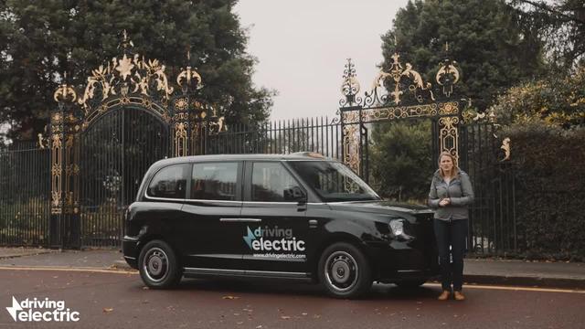  Electric black cab driven.