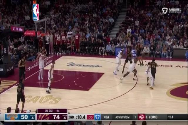 Mitchell powers East-leading Cavaliers past Knicks 142-105 