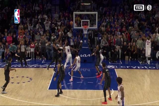 Claxton scores winner at the horn to send Nets past 76ers 105-103 