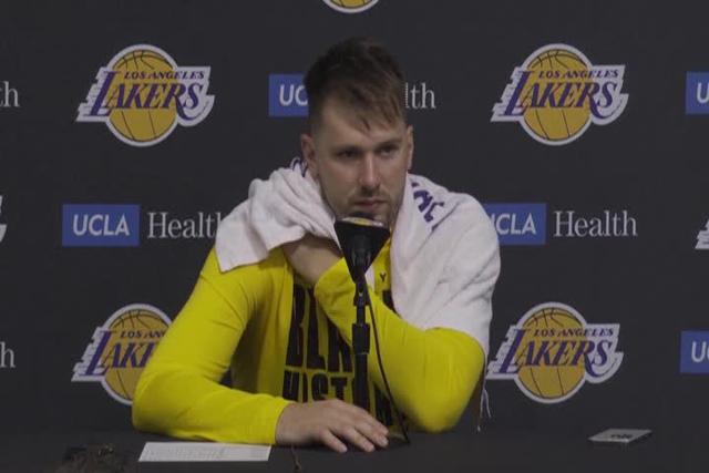 "The closure is going to take awhile," Doncic on his first meeting with the Mavericks since his blockbuster trade to Lakers