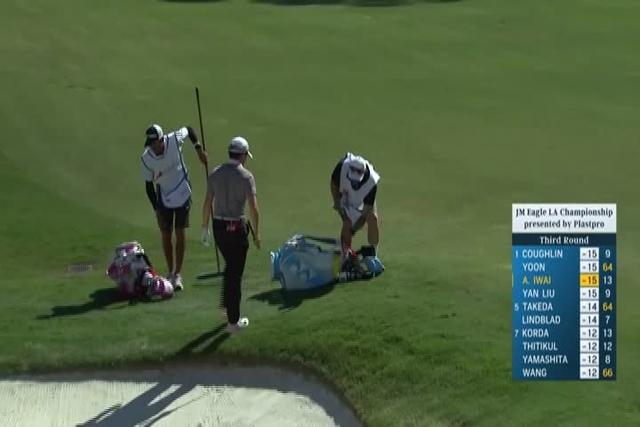 Iwai, Lindblad and Coughlin to take three-way into final round in LA 