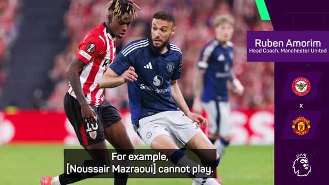  Amorim confirms changes will be made as Man United eye Europa League tie 