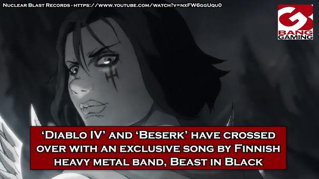 ‘Diablo IV’ and ‘Beserk’ have crossed over with an exclusive song by Finnish heavy metal band, Beast in Black