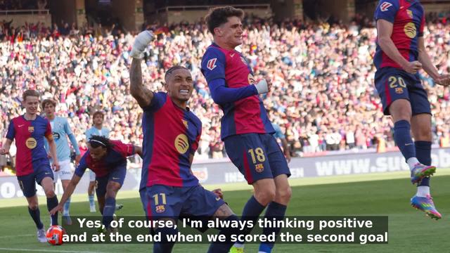 Flick hails unbelievable comeback as Barcelona beat Celta Vigo