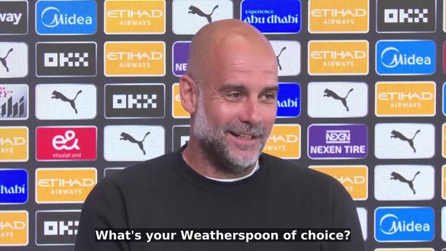 I am waiting on the offer Pep Guardiola hints at beer or wine with Manchester City fans after the English FA cup final