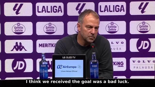 I'm satisfied with three points Flick on narrow win at Valladolid