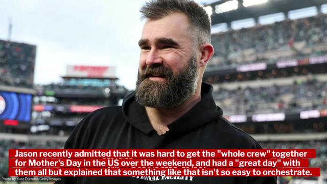 Taylor Swift has met Jason Kelce's new baby