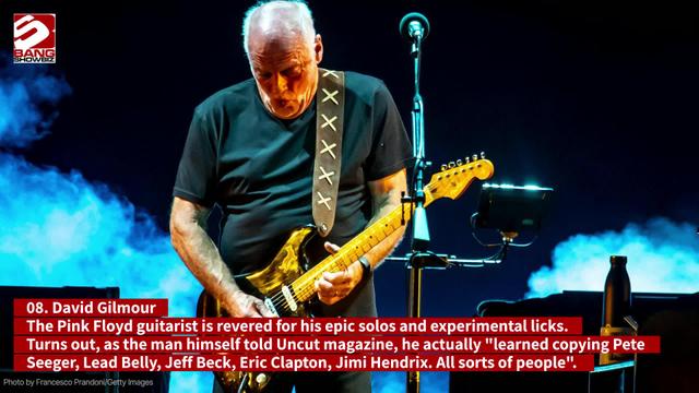 The top 10 greatest rock guitarists, according to AI...