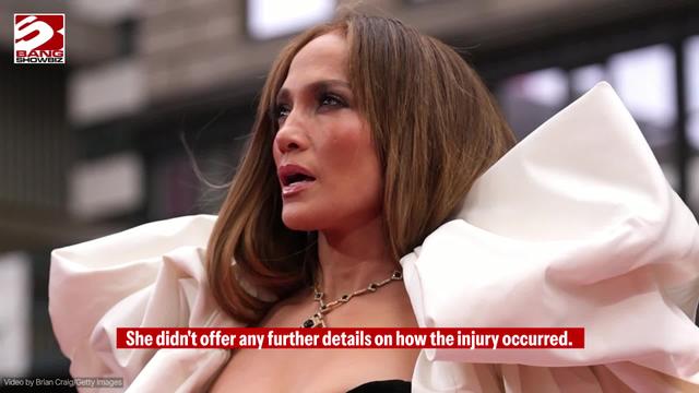 Jennifer Lopez experiences a facial injury during rehearsals