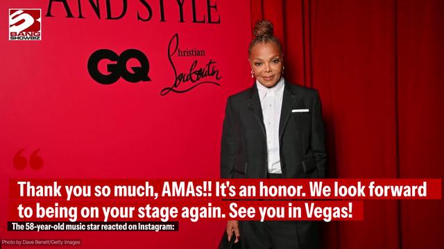 Janet Jackson will be bestowed with the Icon Award at the 2025 American Music Awards (AMAs)