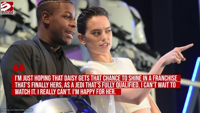 John Boyega hopes Daisy Ridley gets a 'chance to shine' in Star Wars: New Jedi Order ( Film )