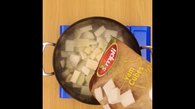 Yam Ravioli